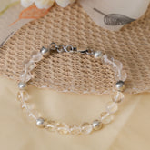 Spathik Crystal Silver Bracelet
